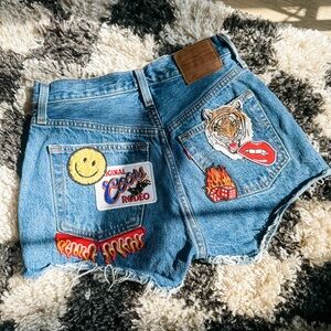 Levi’s Shorts with Patches